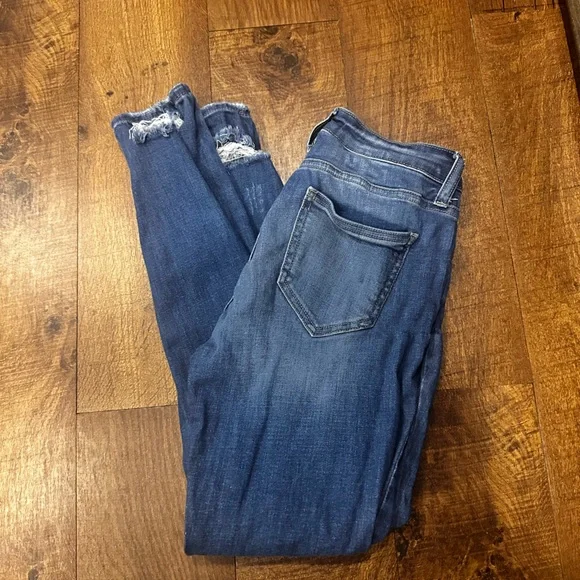 Cello Blue Skinny Distressed Jeans - Picture 6 of 6